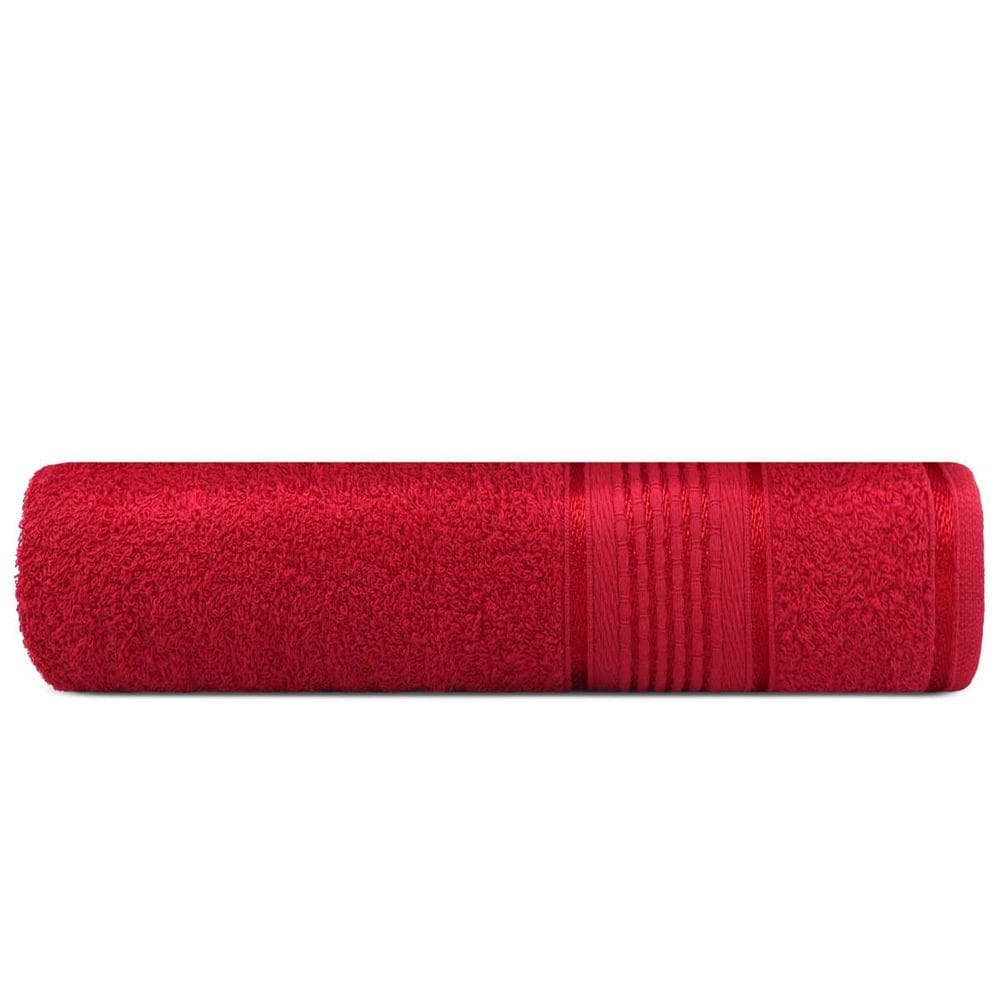 Toalha de Banho Vermelha Monarca Leve Macia 135x68cm