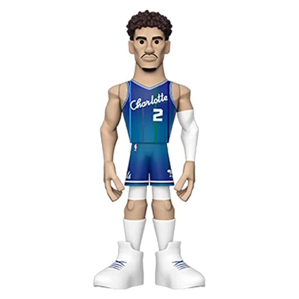 Funko Pop! Gold NBA: Hornets - LaMelo Ball 5 com Chase 12 cm