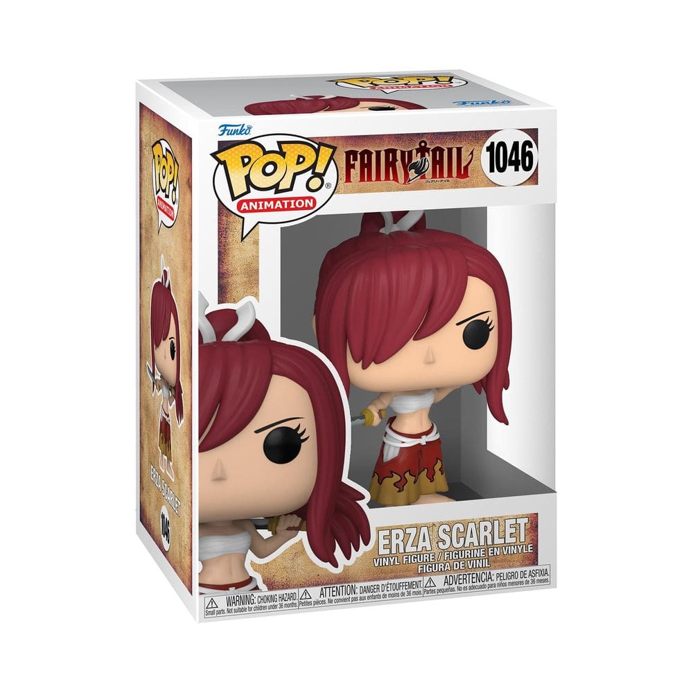 Figura Funko POP Animation Fairy Tail Erza Scarlet 11 cm