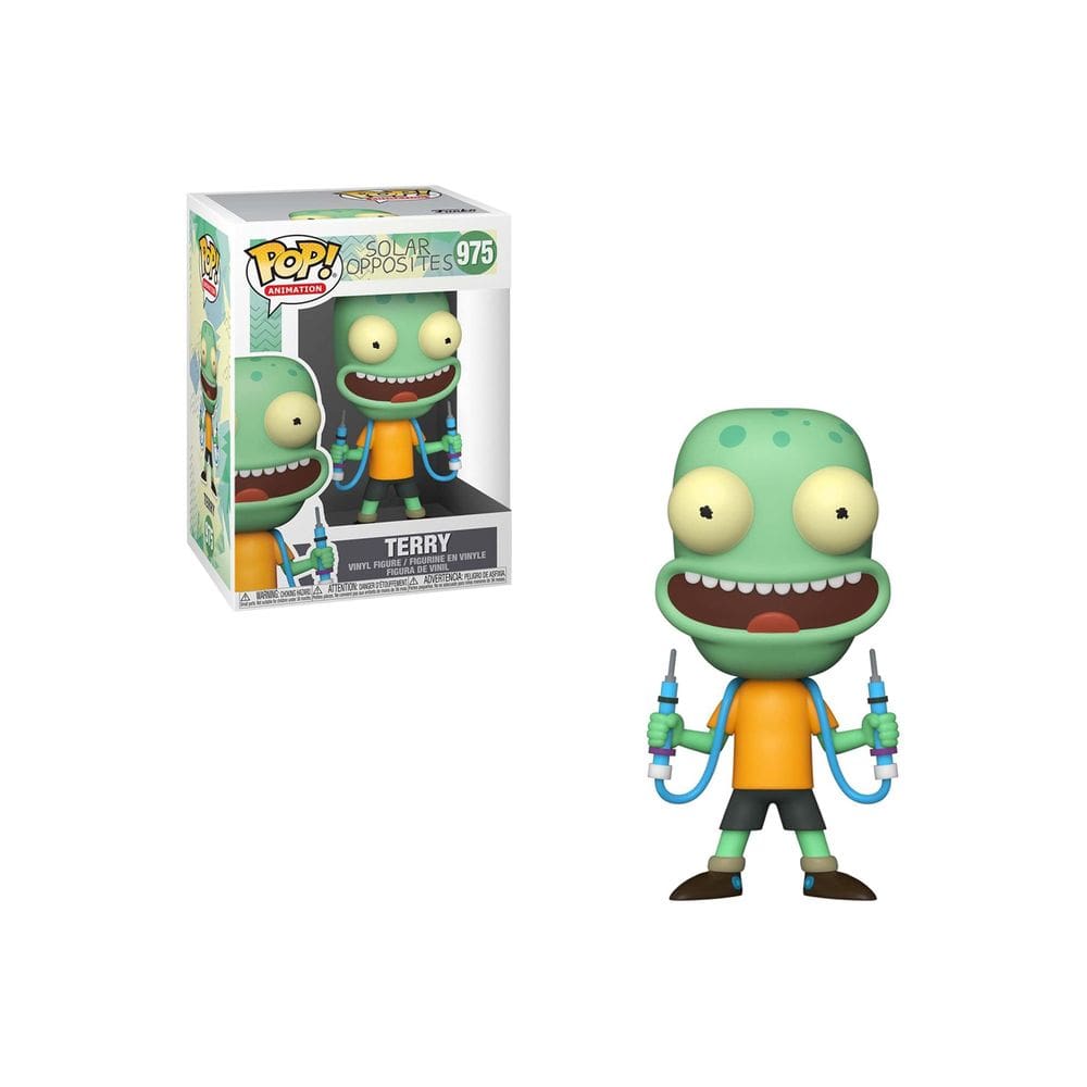 Toy Funko POP Animation Solar Opposites Terry 9,5 cm multicolorido