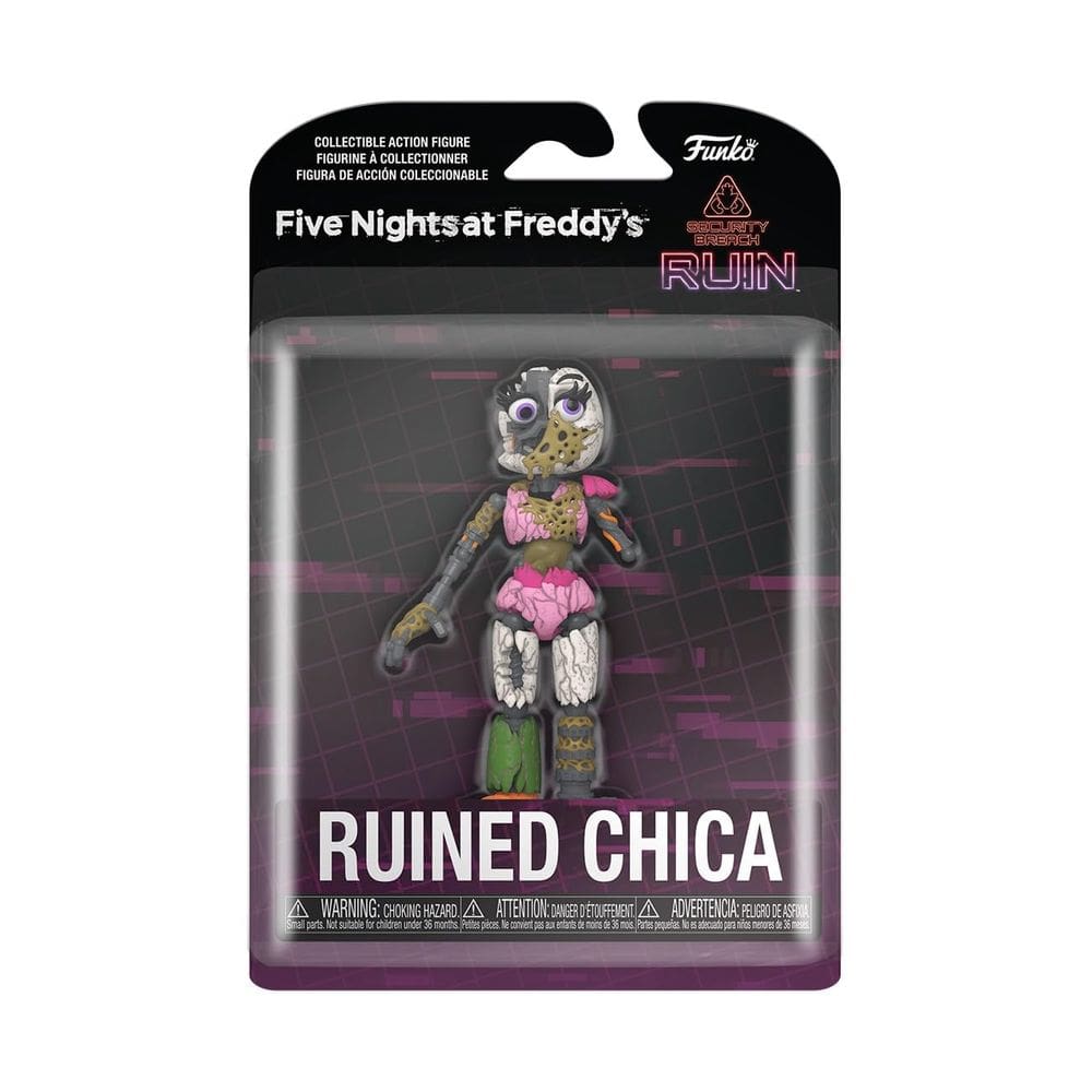 Boneco de ação Funko Five Nights at Freddy`s Ruin Chica