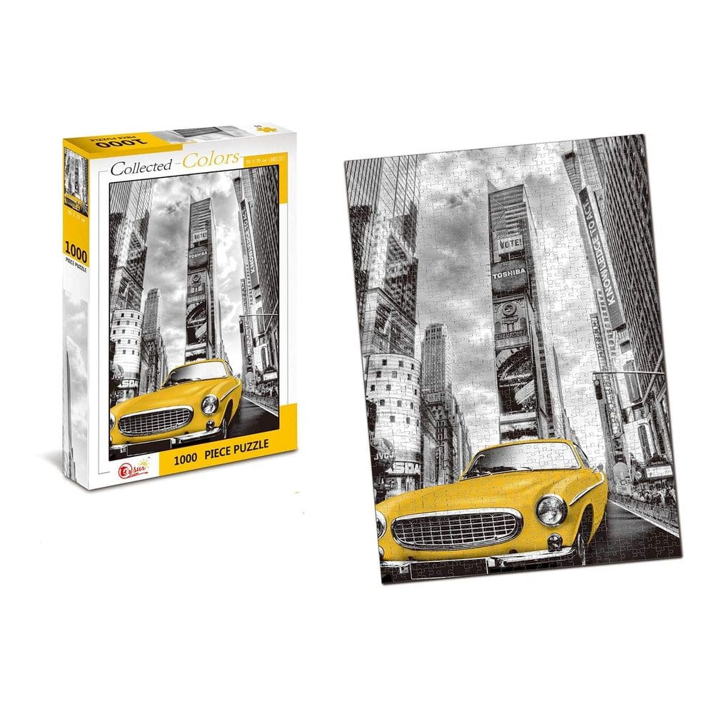 Puzzle Collected Collected Collected Collected Taxi New York 1000 Pieces