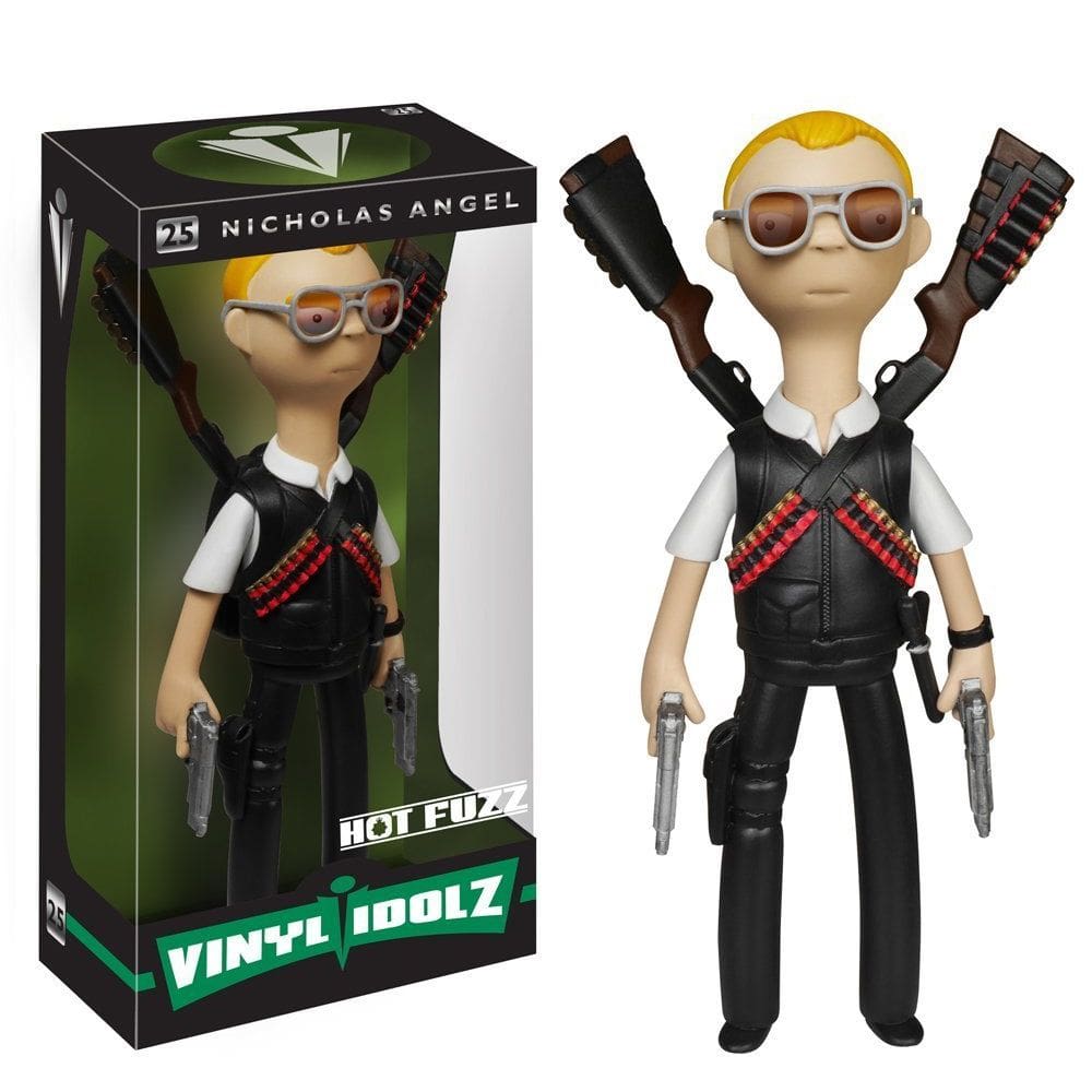 Boneco de brinquedo FunKo Vinyl Idolz Hot Fuzz Nicholas Angel