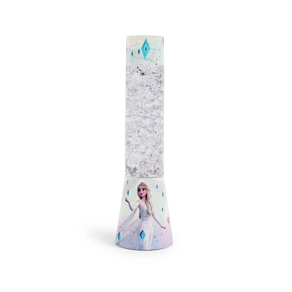 Lâmpada Glitter Ukonic Disney Frozen 2 Elsa LED de 30 cm de altura