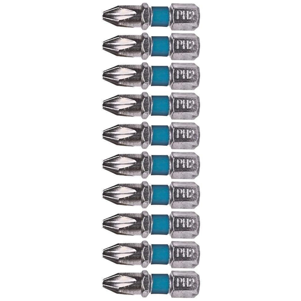 Bits Curto Phillips 1/4 POL 25 mm PH2 com 10 Peças GROSS