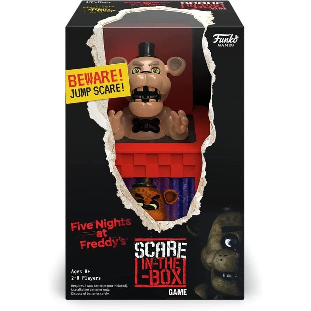Jogo Funko Five Nights at Freddy`s Scare-in-the-Box há mais de 8 anos