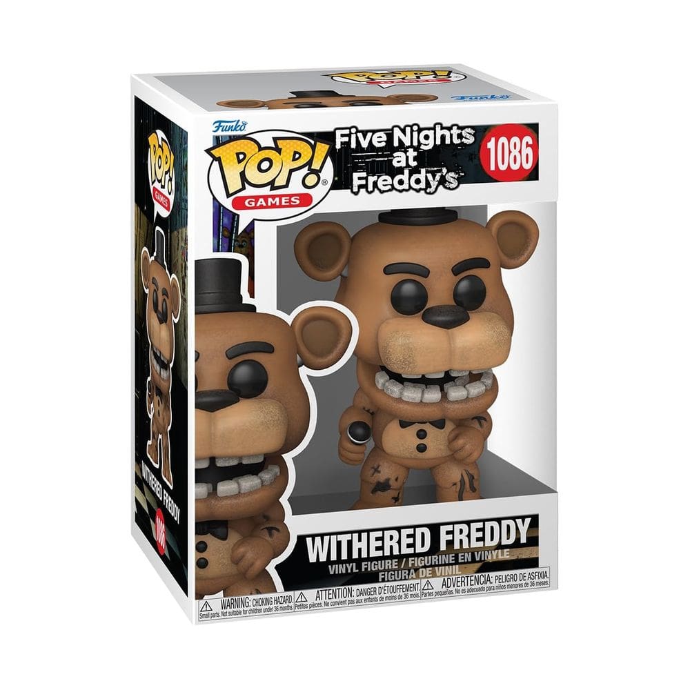 Boneco de ação Funko Pop! Jogos Five Nights at Freddy`s