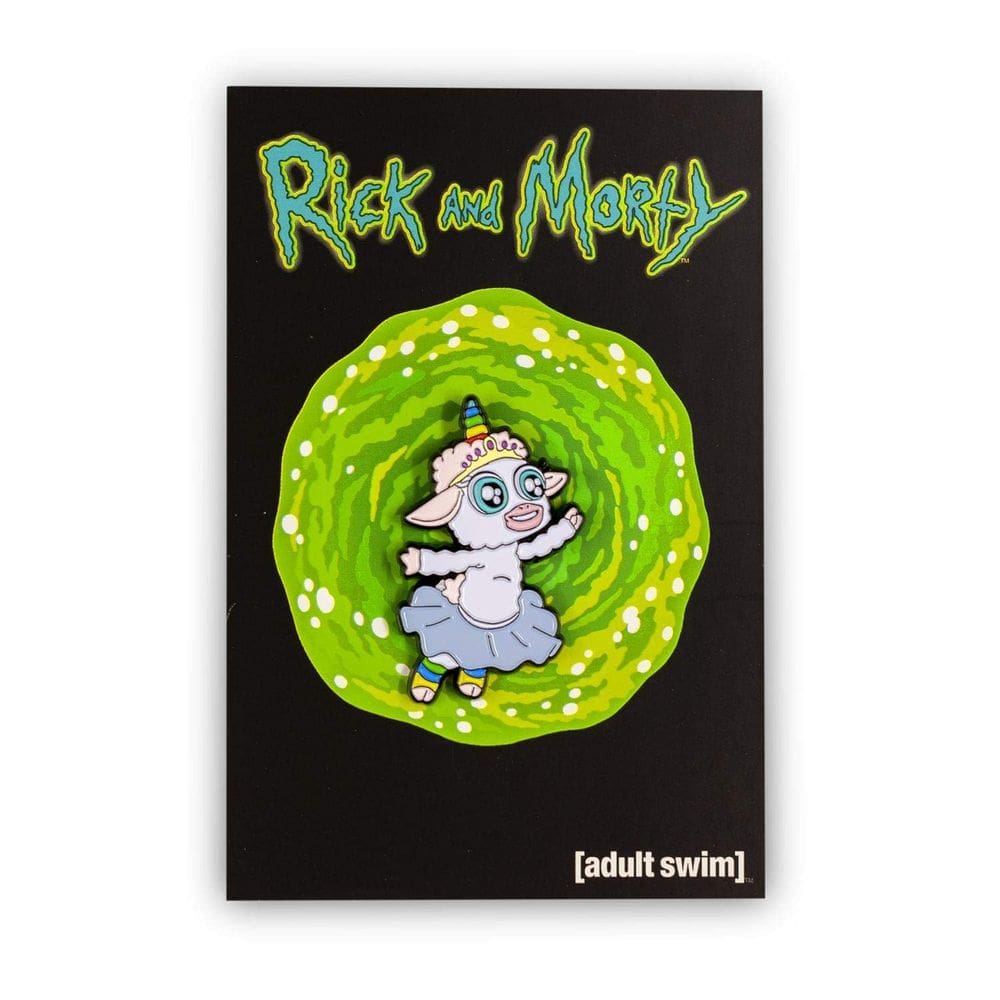 Mochila esmaltada com alfinete de lapela Rick and Morty Mr. Poopybutthole