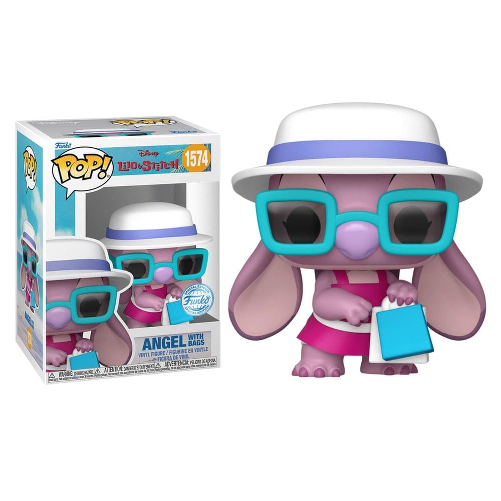 Funko Angel com bolsas (Lilo e Stitch) Disney Pop! Série Specialty