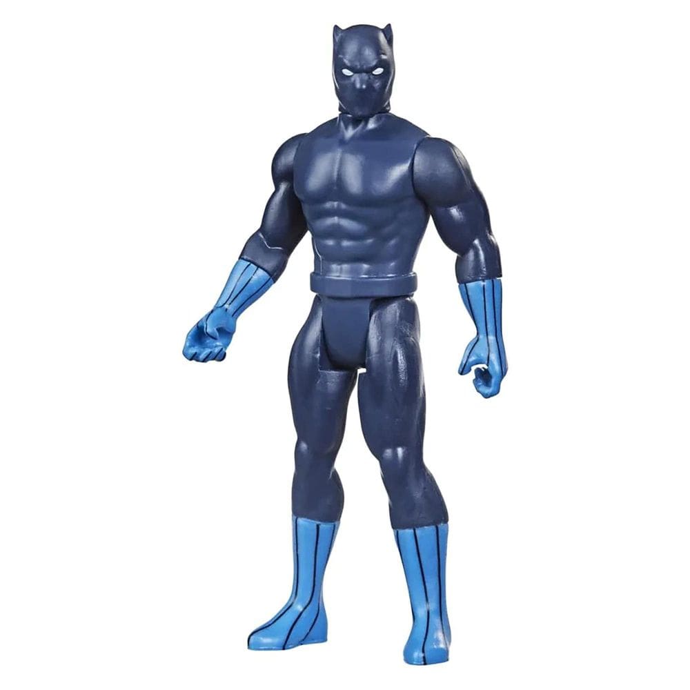 Boneco de ação Marvel Hasbro Legends Retro 375 Black Panther