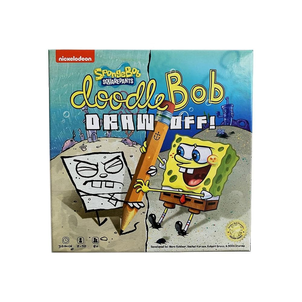 Jogo de Tabuleiro Nickelodeon Spongebob Doodlebob Draw-Off