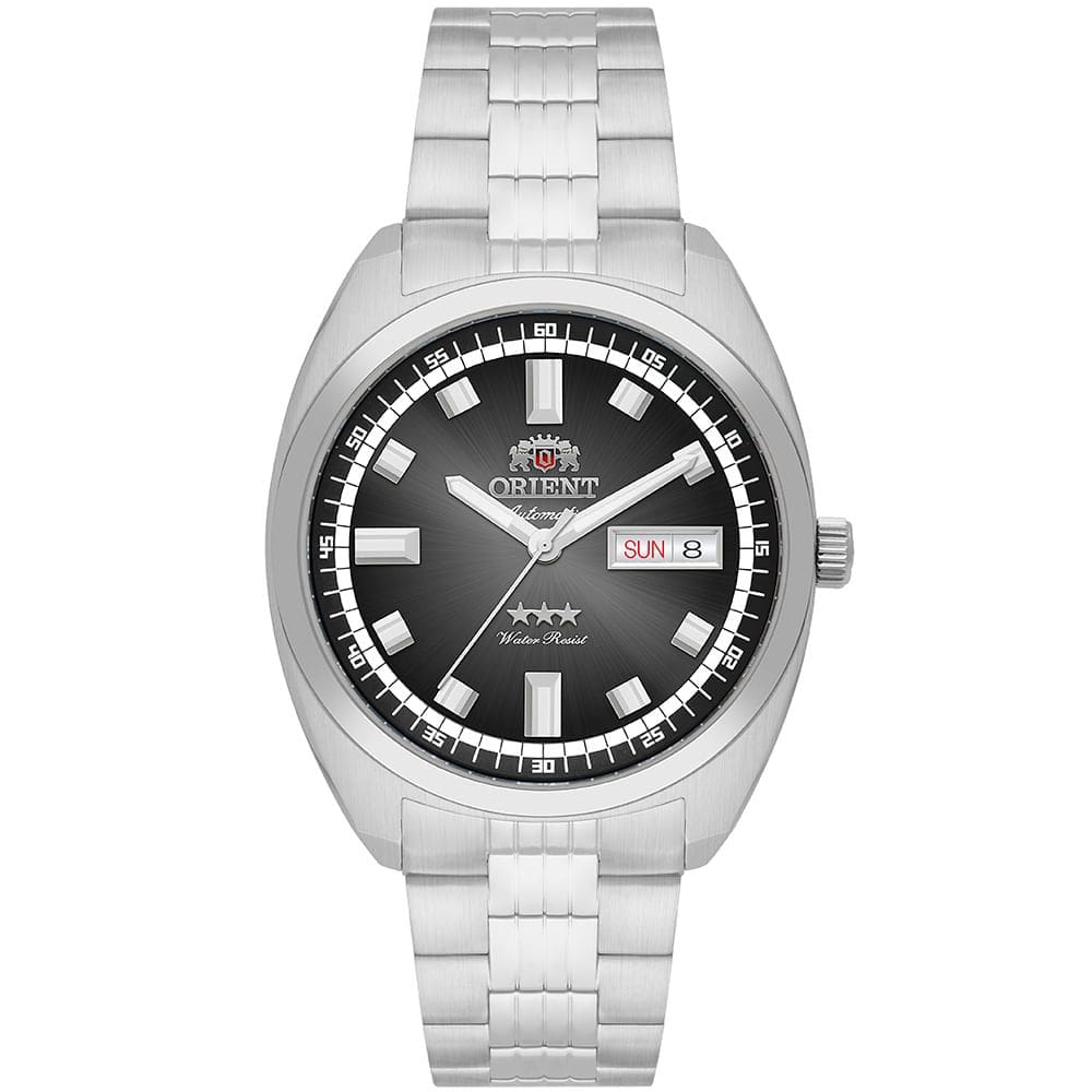 Relógio ORIENT masculino automático prata YN6SS004 P1SX