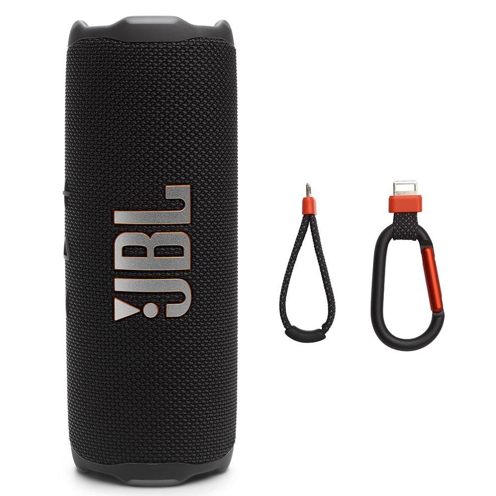 Caixa Bluetooth JBL Flip 7 à Prova d´Água Preto - JBLFLIP7BLKBR