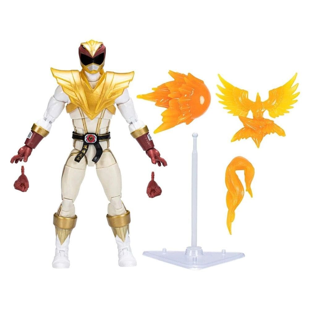 Boneco de ação Power Rangers X Street Fighter Ryu 15cm