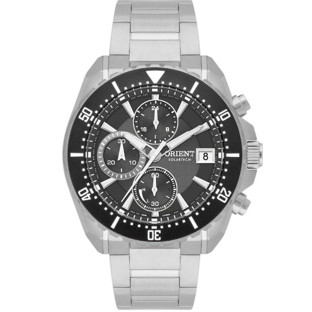 Relógio ORIENT masculino analógico multifunção MBSSC284 G1SX