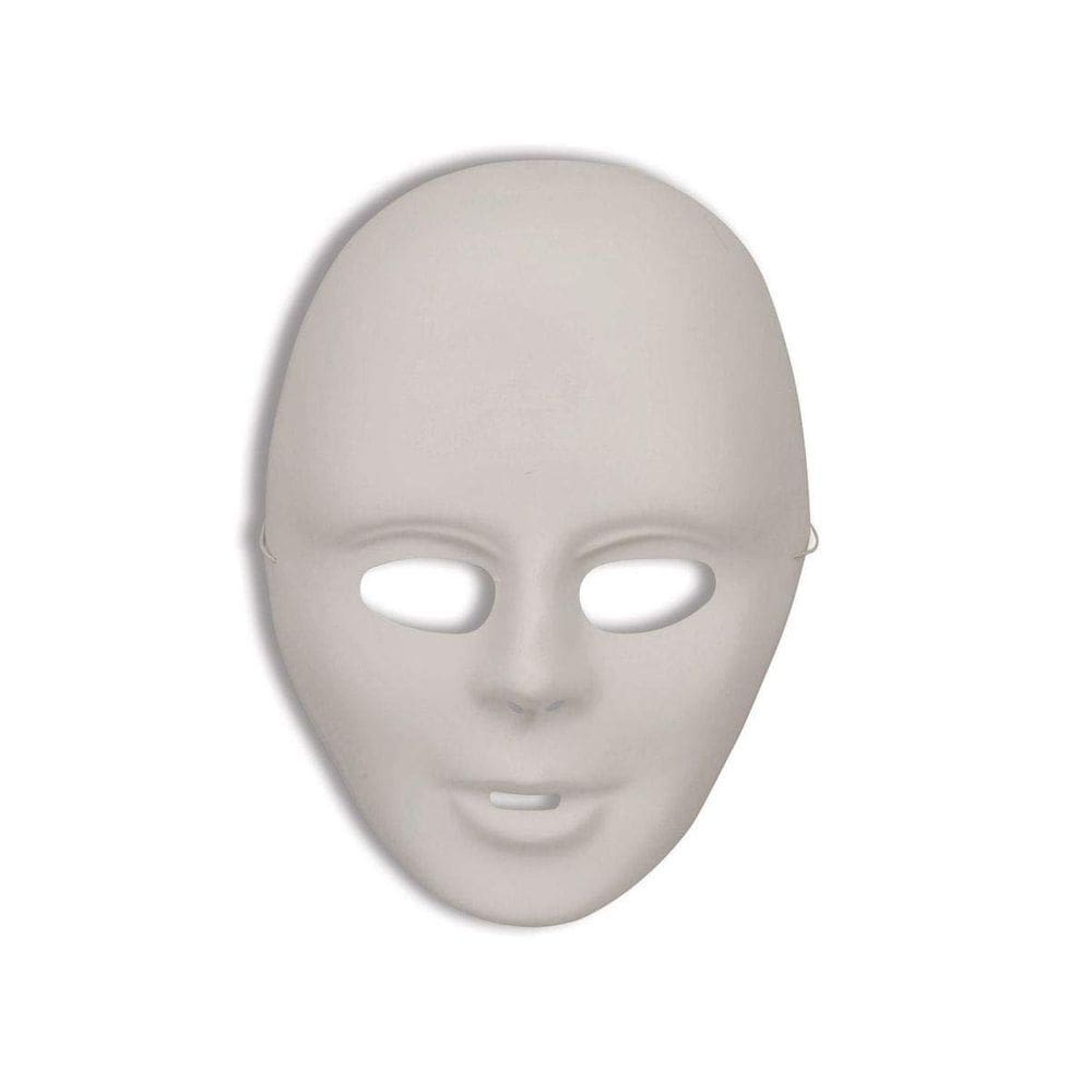 Máscara facial DIY Deluxe White para adultos