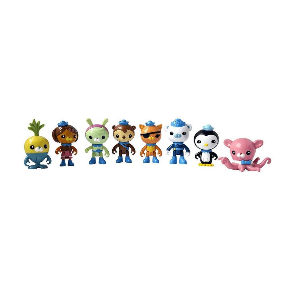Conjunto de bonecos Fisher-Price Octonauts Y9297 com 8 bonecos