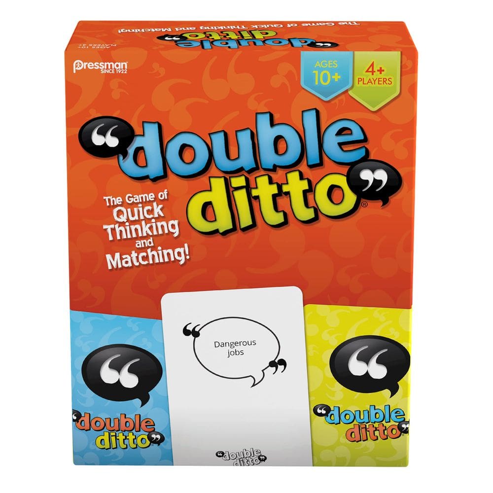 Jogo de tabuleiro Goliath Double Ditto para mais de 4 jogadores, mais de 10 anos