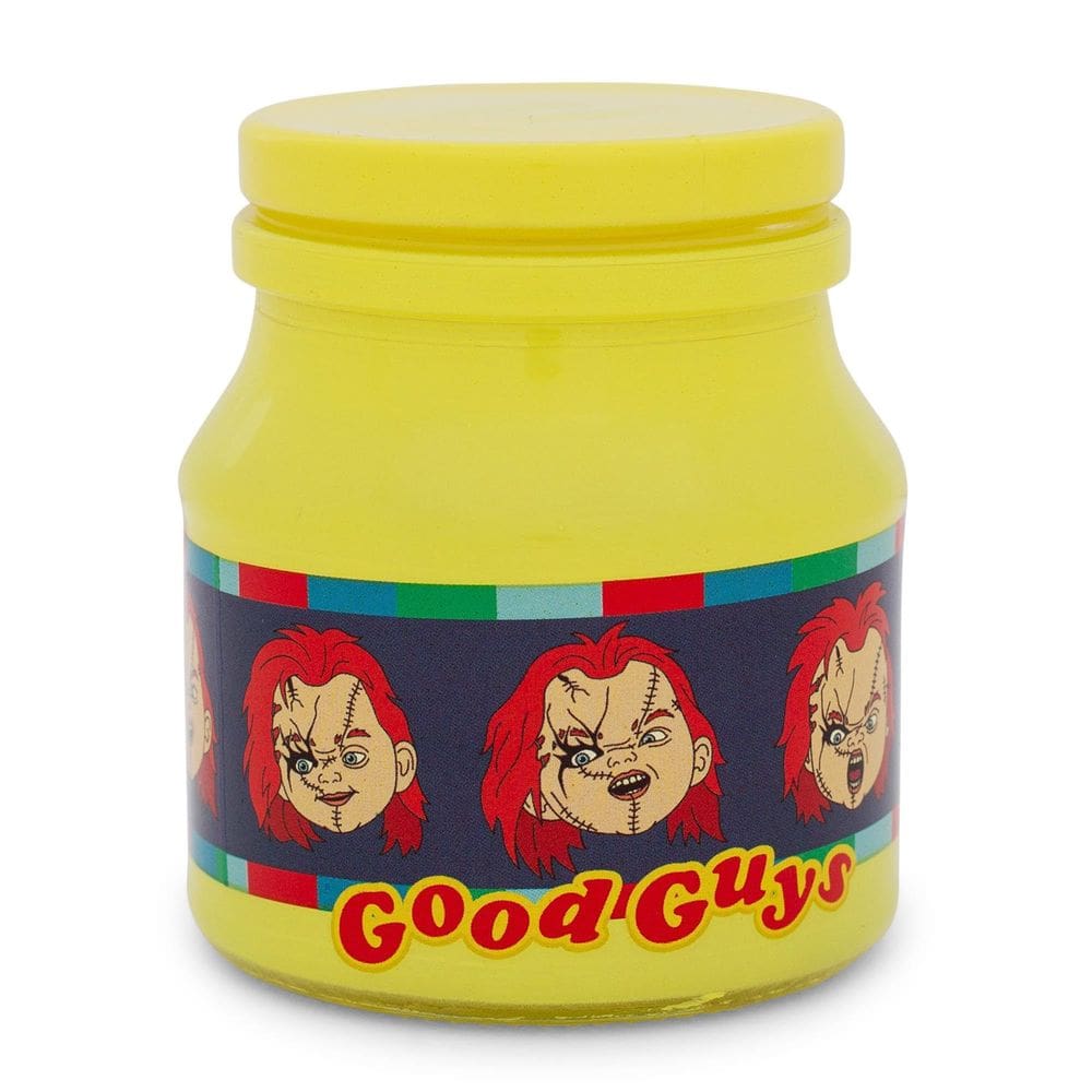 Frasco de armazenamento de vidro Silver Buffalo Child`s Play Chucky 150ml