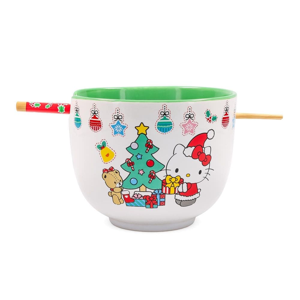 Conjunto de louças Silver Buffalo Sanrio Hello Kitty Ceramic
