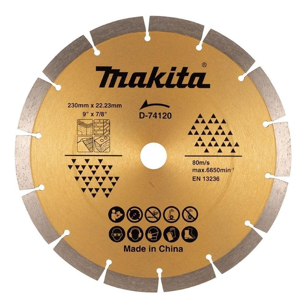 Disco Diamantado 230 X 22.23 Mm D-74120 Makita