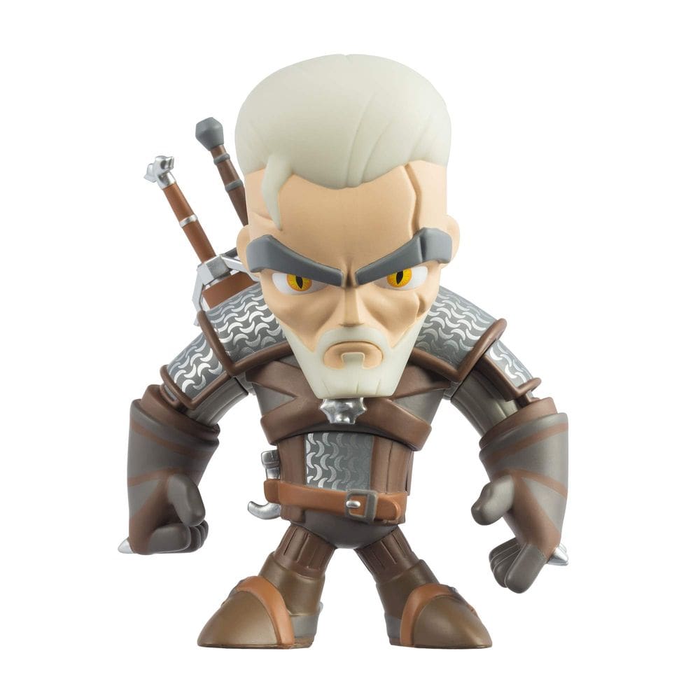 Boneco de ação JINX The Witcher 3 Geralt of Rivia, vinil de 15 cm