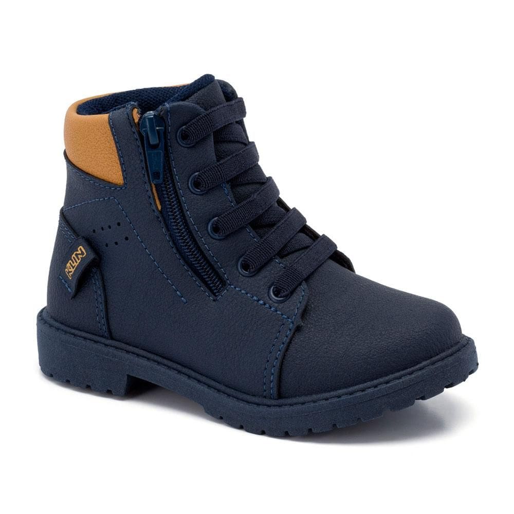Bota Infantil Cano Curto Klin Ref:175058 23/27