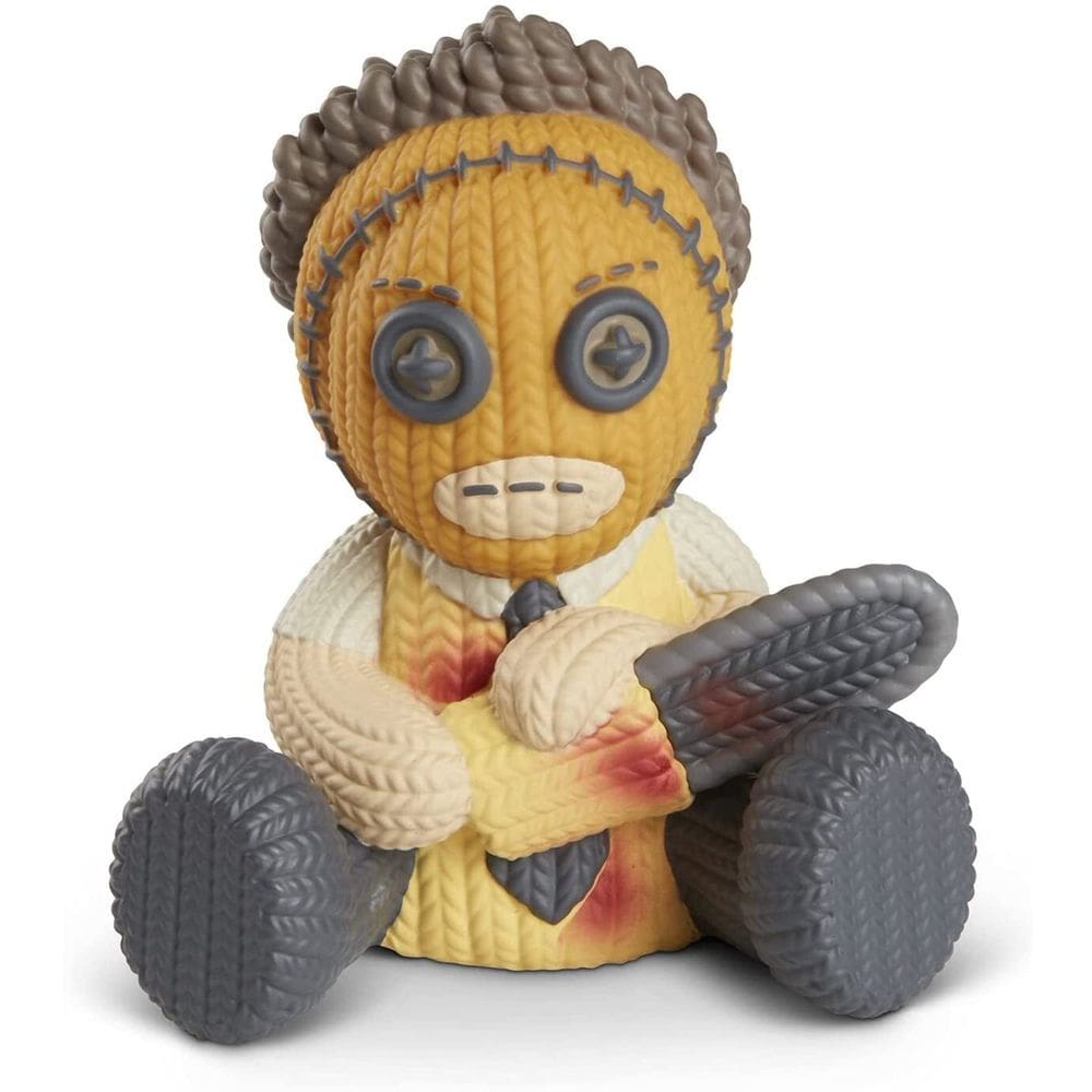 Boneco de ação feito à mão por robôs The Texas Chainsaw Massacre