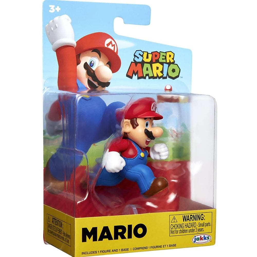 Boneco de ação JAKKS Pacific Nintendo Super Mario 2.5 Mario
