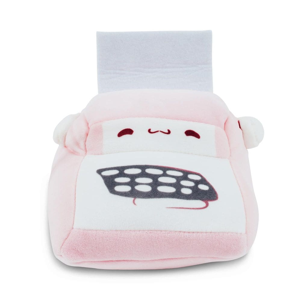 Brinquedo de pelúcia Toynk Mochioshis Keita Taipuraita Máquina de escrever 15cm