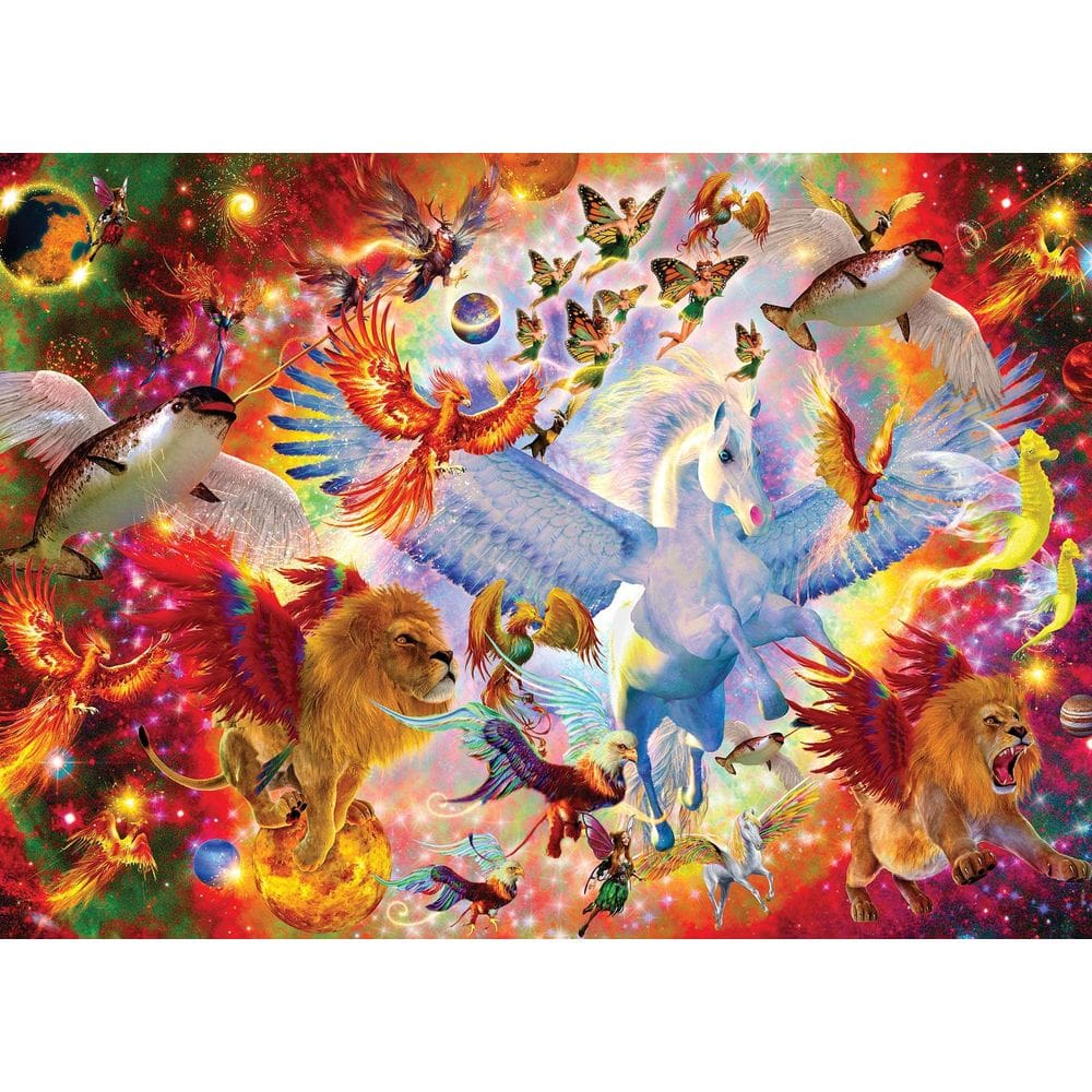 Quebra-cabeça Toynk Mythical Menagerie 1000 peças