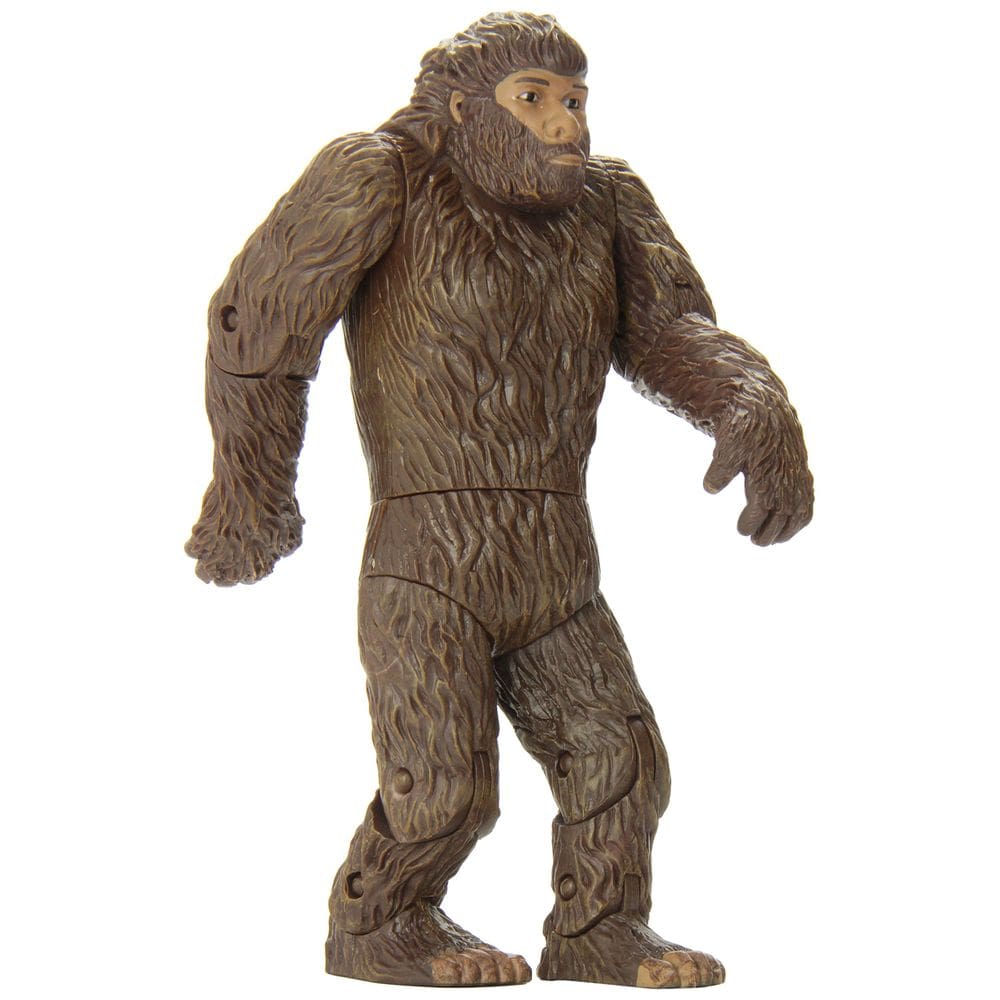 Boneco de ação Archie Mcphee Bigfoot Brown 18,4 cm e acessórios