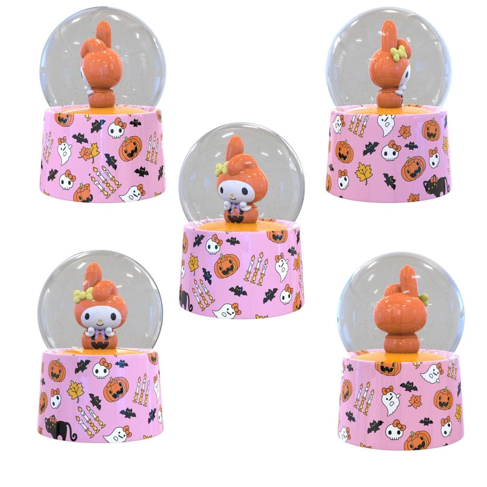 Globo de neve Silver Buffalo My Melody Halloween 45 mm Light-Up