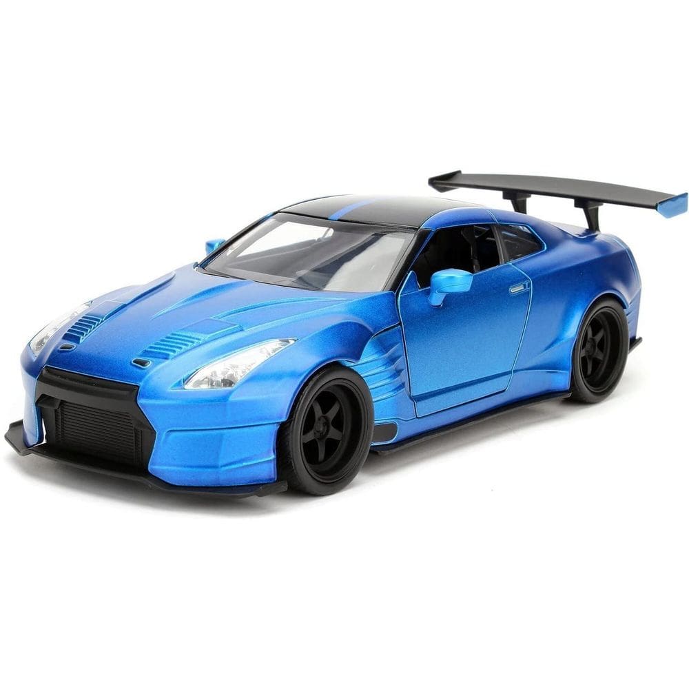 Carro fundido sob pressão Jada Toys Fast & Furious 1:24 2009 Brian`s Nissan GT-R R35 Ben Sopra
