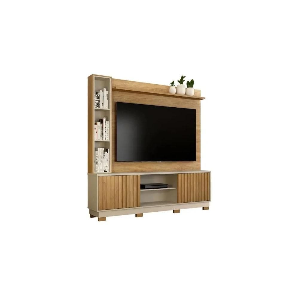 Estante Home ValdeMóveis Montenegro Para Tvs Até 65”