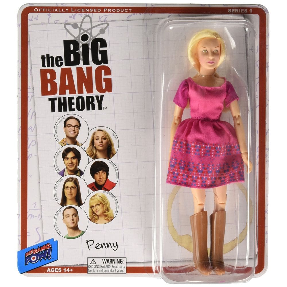 Boneco de ação The Big Bang Theory Penny 20cm oficialmente licenciado