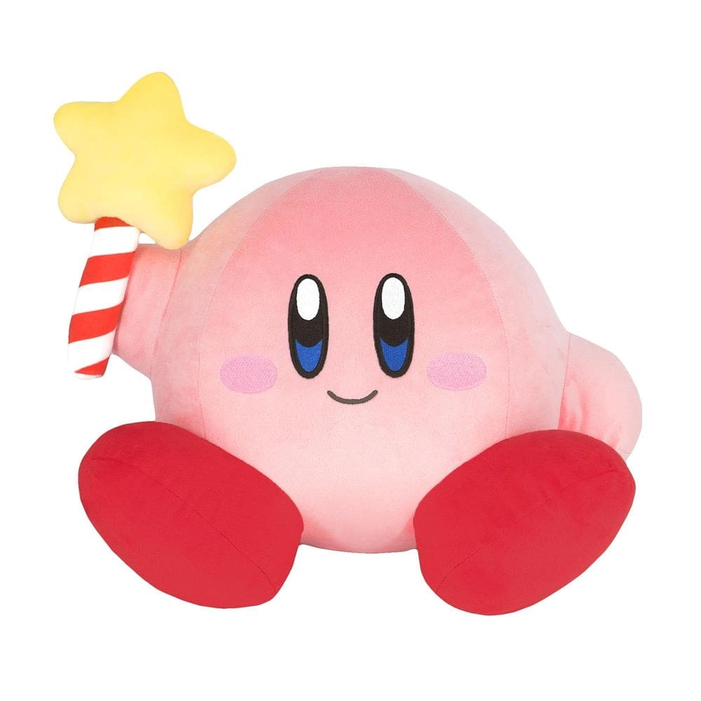 Colecionador de pelúcia Little Buddy Kirby Star Rod de 30 cm