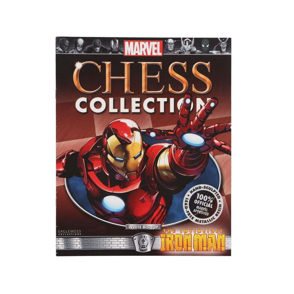 Revista Eaglemoss Marvel | Coleção de Xadrez | Homem de Ferro #2