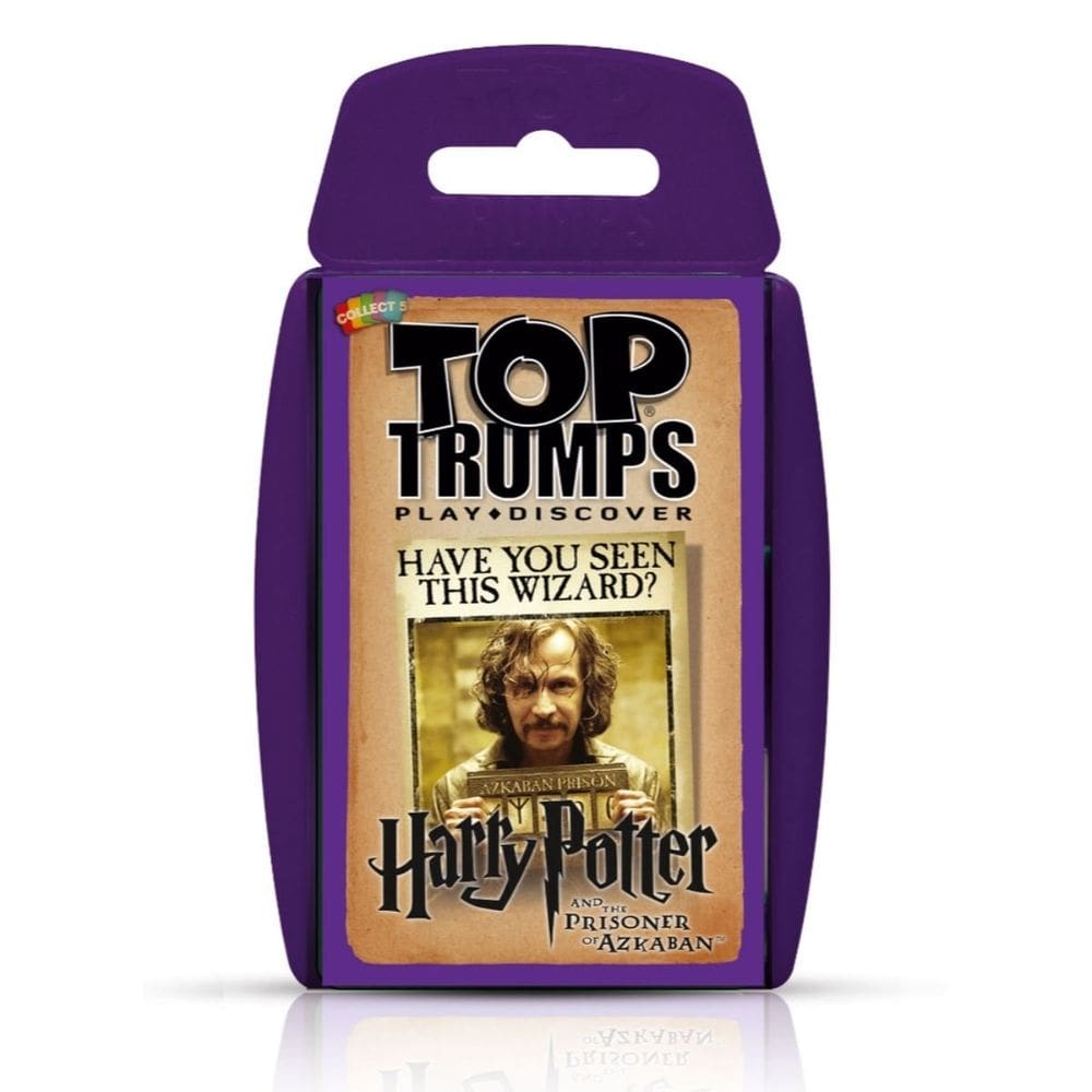 Jogo de cartas Top Trumps Harry Potter e o Prisioneiro de Azkaban