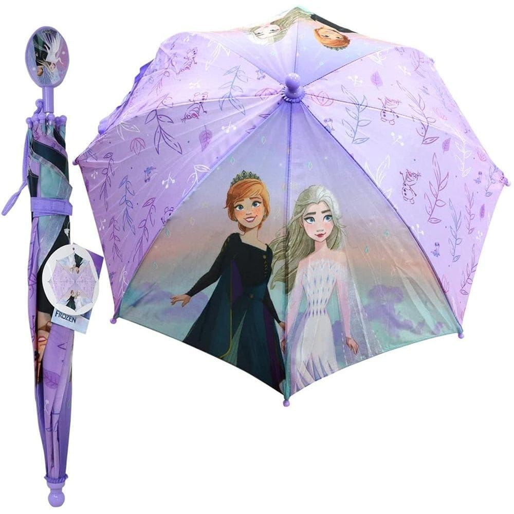 Guarda-chuva infantil Disney Frozen, Princess ou Minnie Mouse Girls 3-6 anos