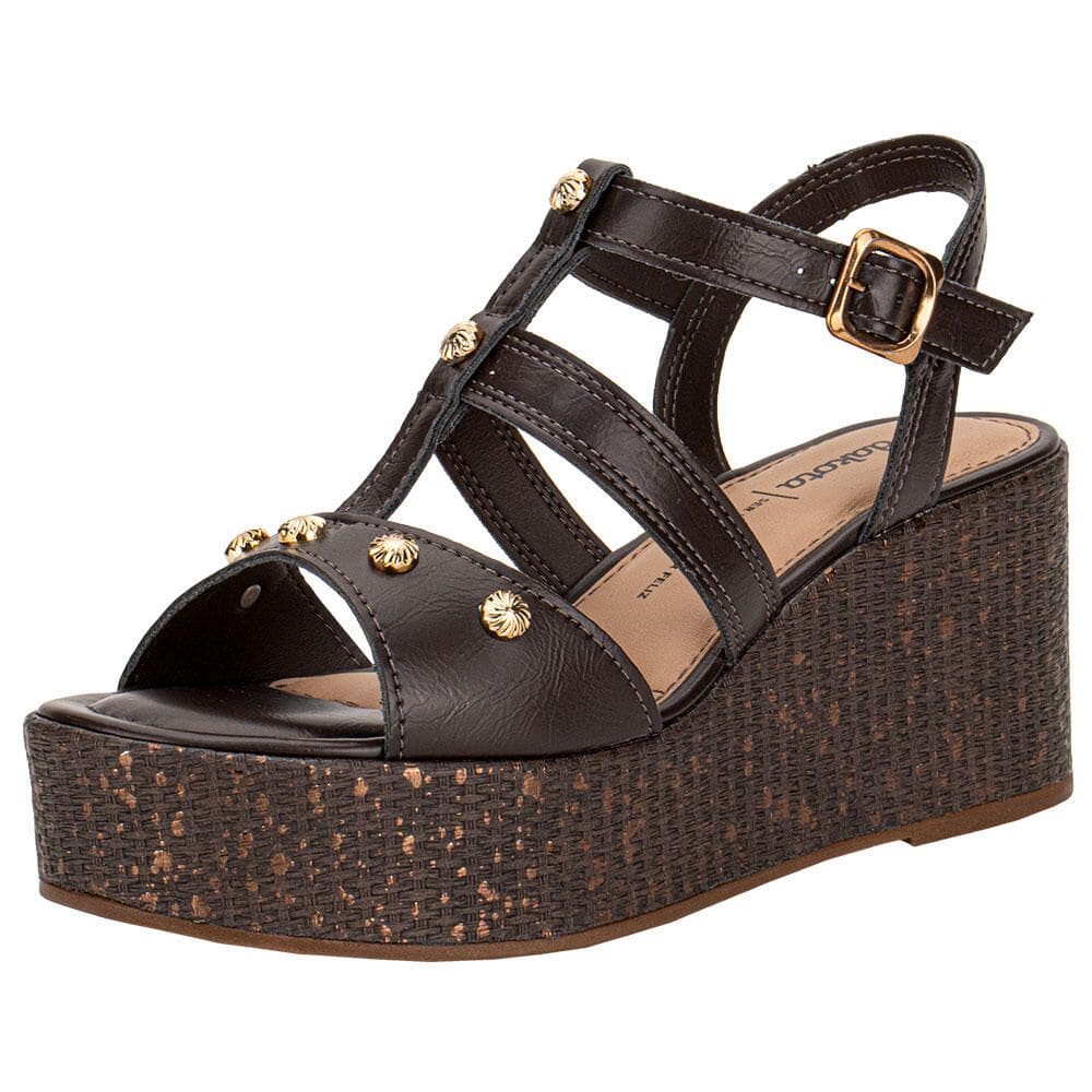 Sandália Feminina Anabela Dakota Y9541