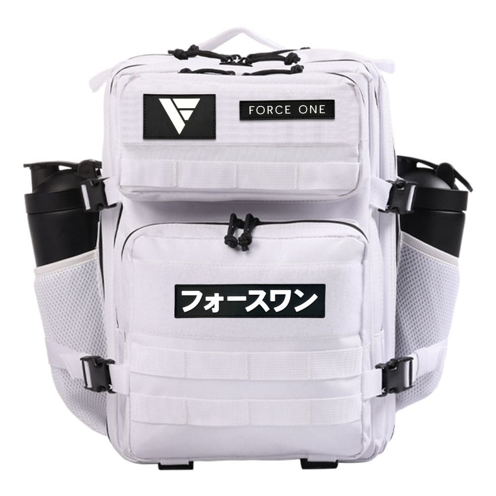 Mochila Force One Shield Bushido White