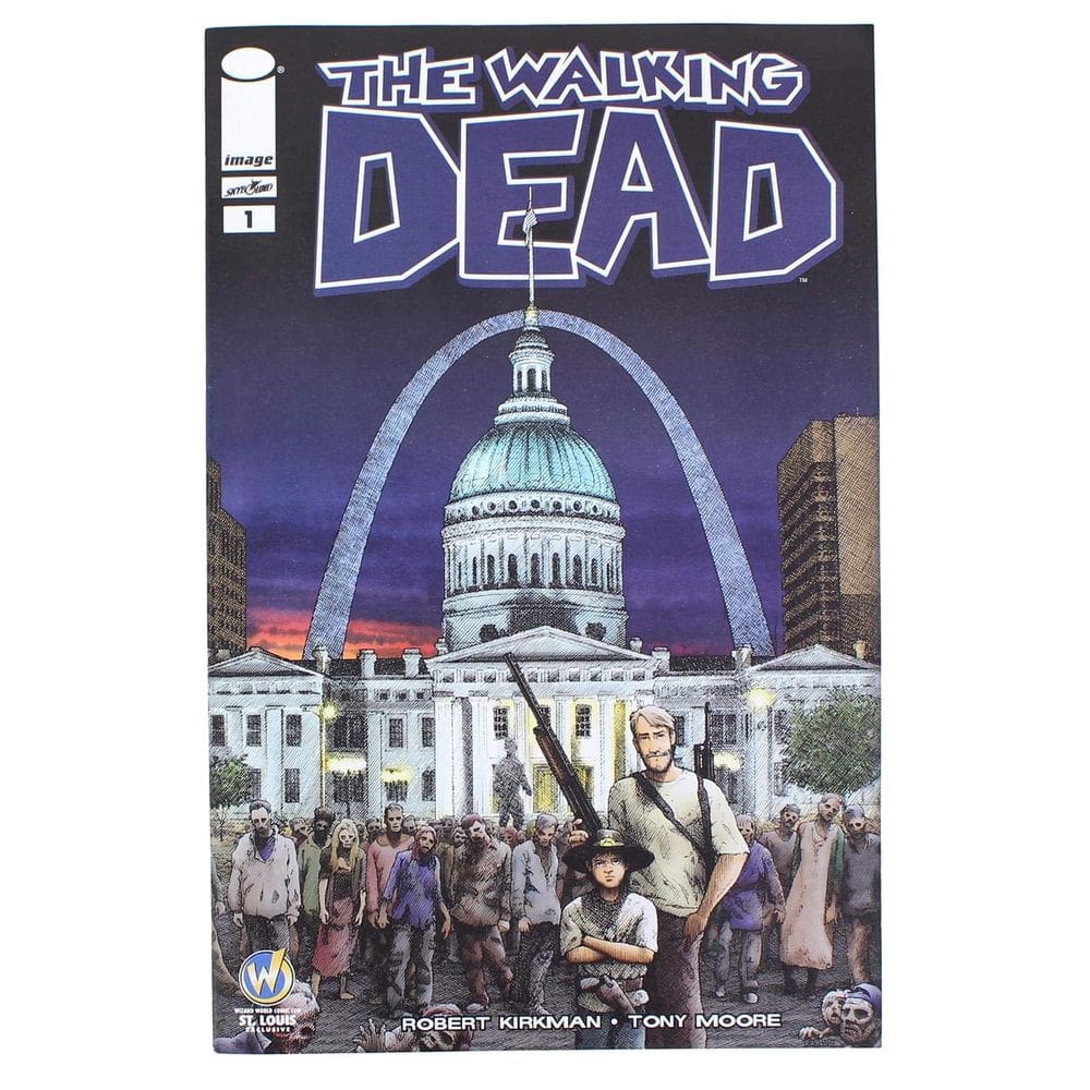 Livro em quadrinhos Toynk Image Comics The Walking Dead #1 St. Louis
