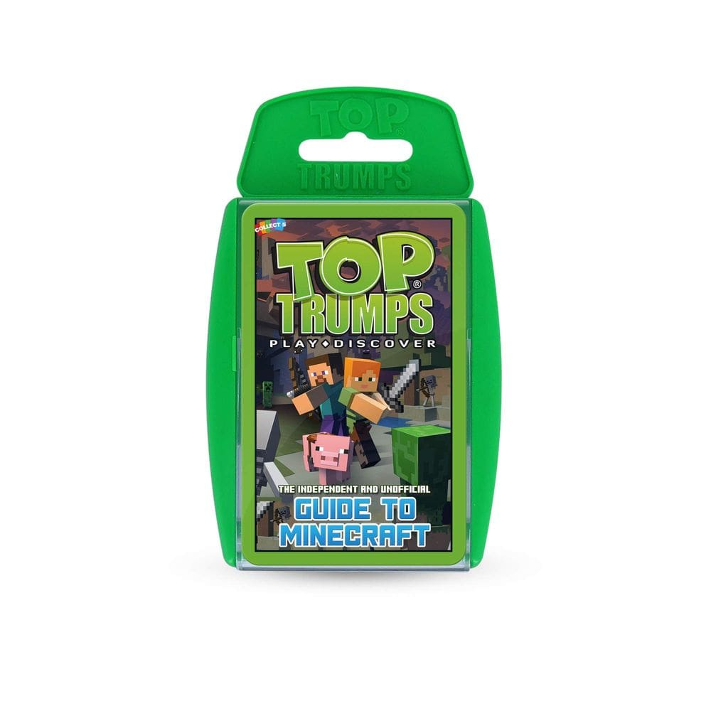 Jogo de cartas Top Trumps Minecraft Family Kids 6+ Years