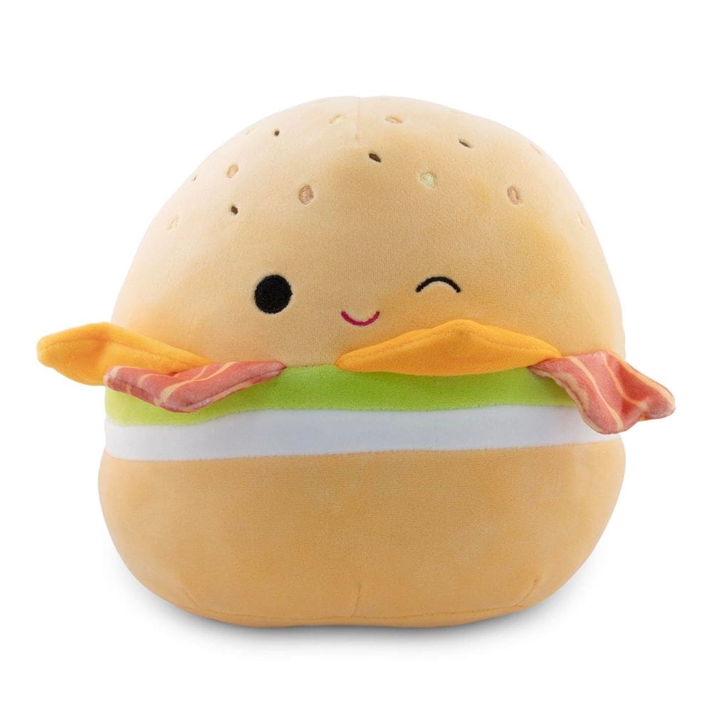 Plush Doll Squishmallows Breakfast Squad Geronimo Bagel 20 cm
