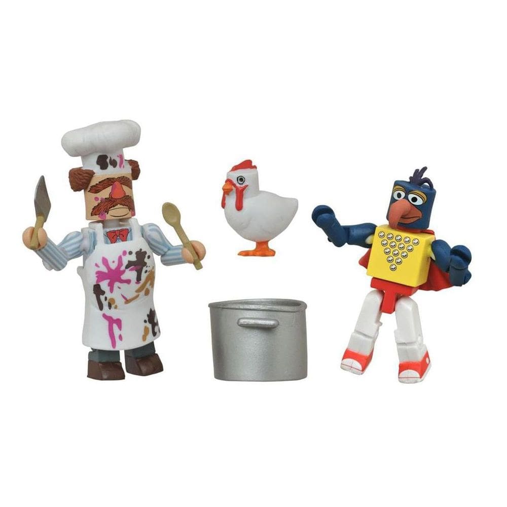 Minimiza o Muppets Stunt Show Gonzo & Batter Damaged Swedish Chef