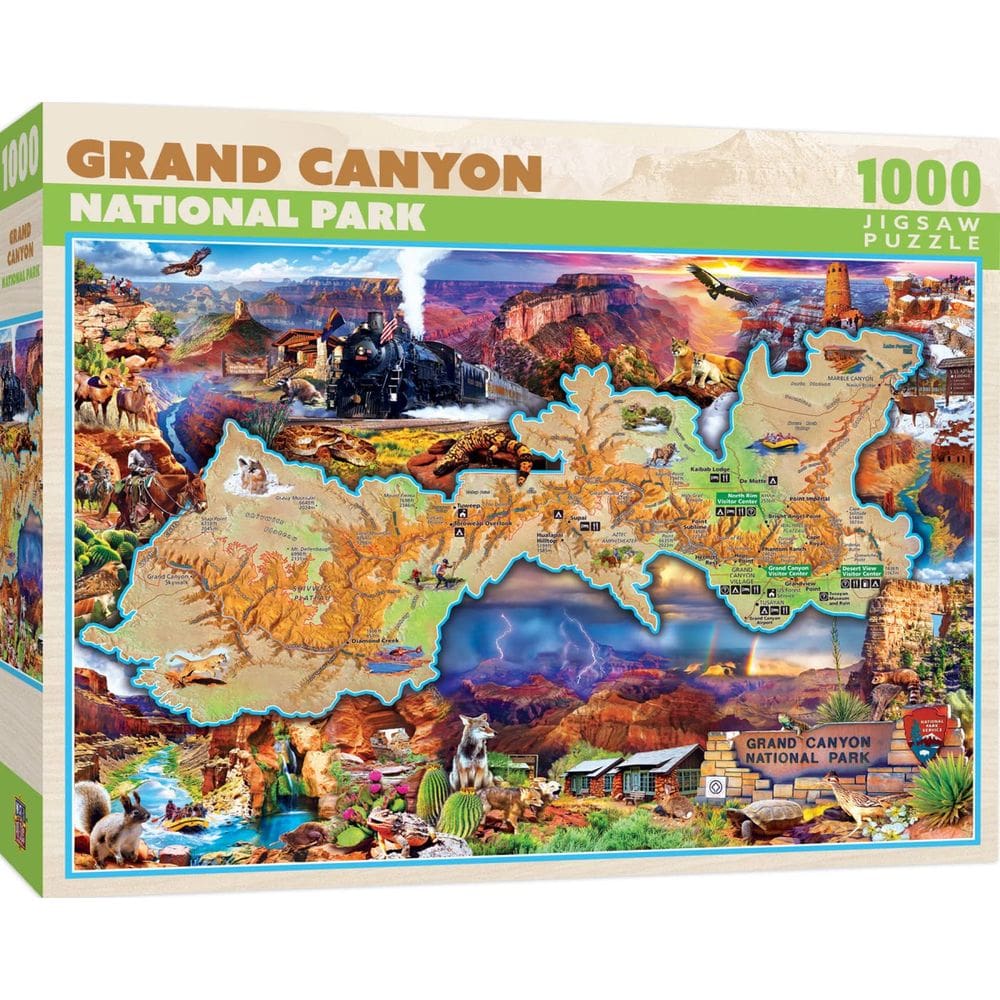 Quebra-cabeças, obras-primas, Parque Nacional do Grand Canyon, 1000 unidades