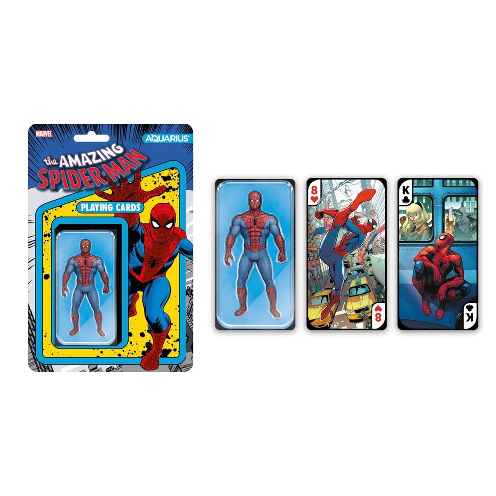 Cartas de baralho AQUARIUS Marvel Spiderman Premium Spider-Man