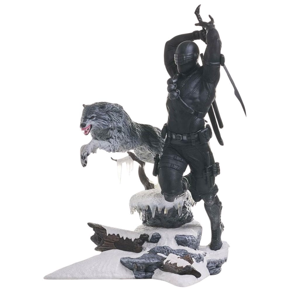 Estátua Diamond Select Toys G.I. Joe Gallery Snake Eyes 28cm