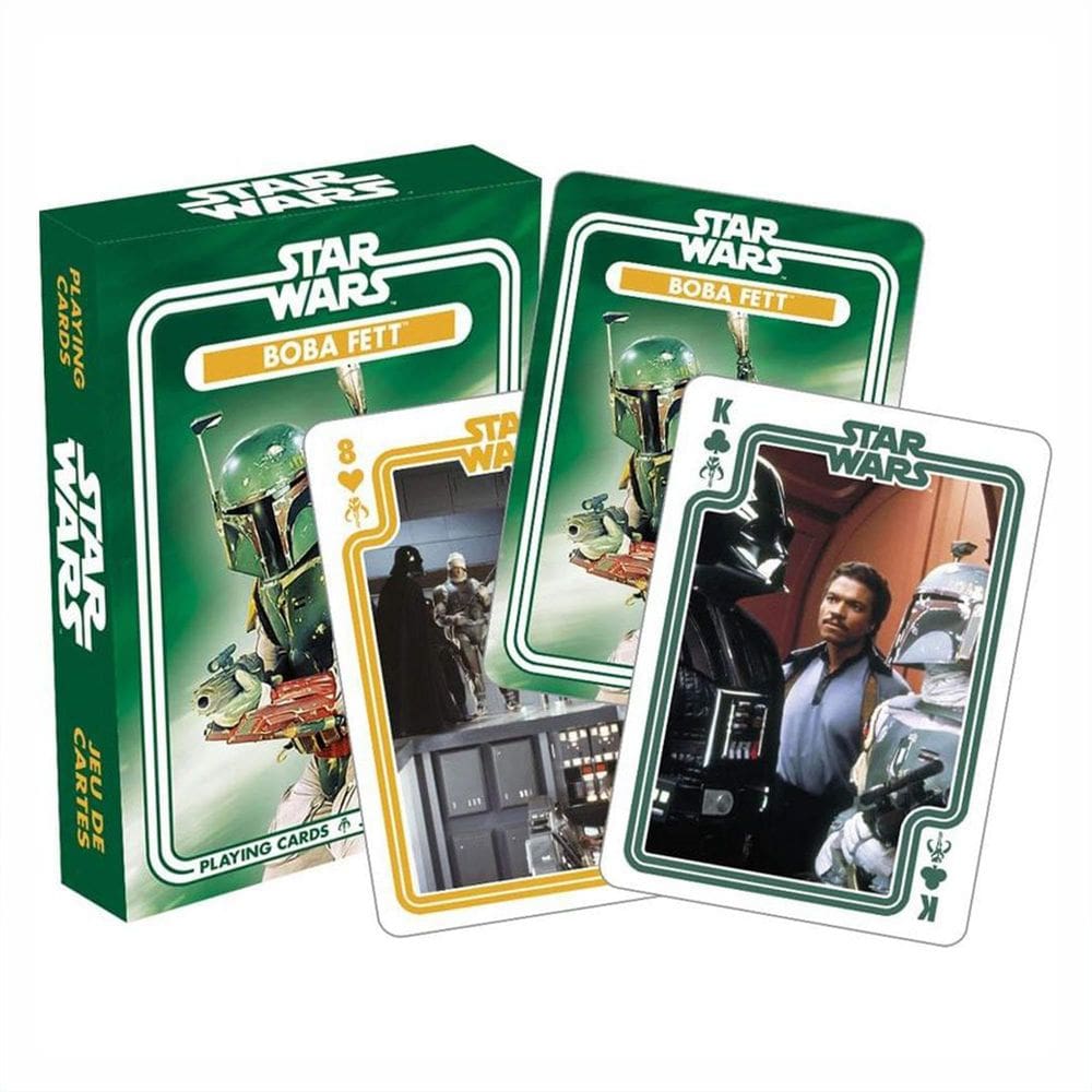 Cartões de baralho com tema Star Wars Boba Fett
